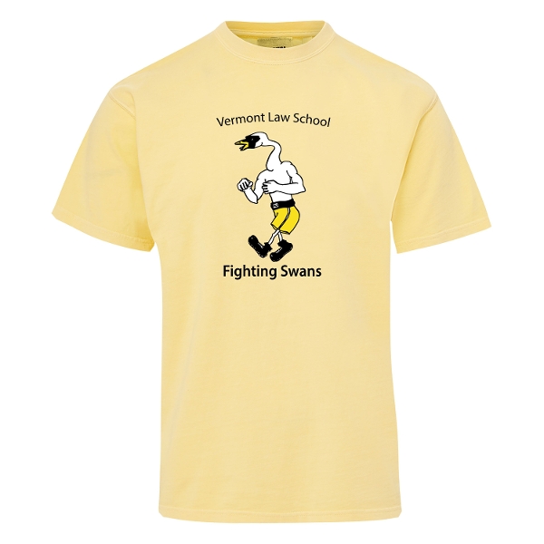 Silly Swan T-Shirt- Pale Yellow